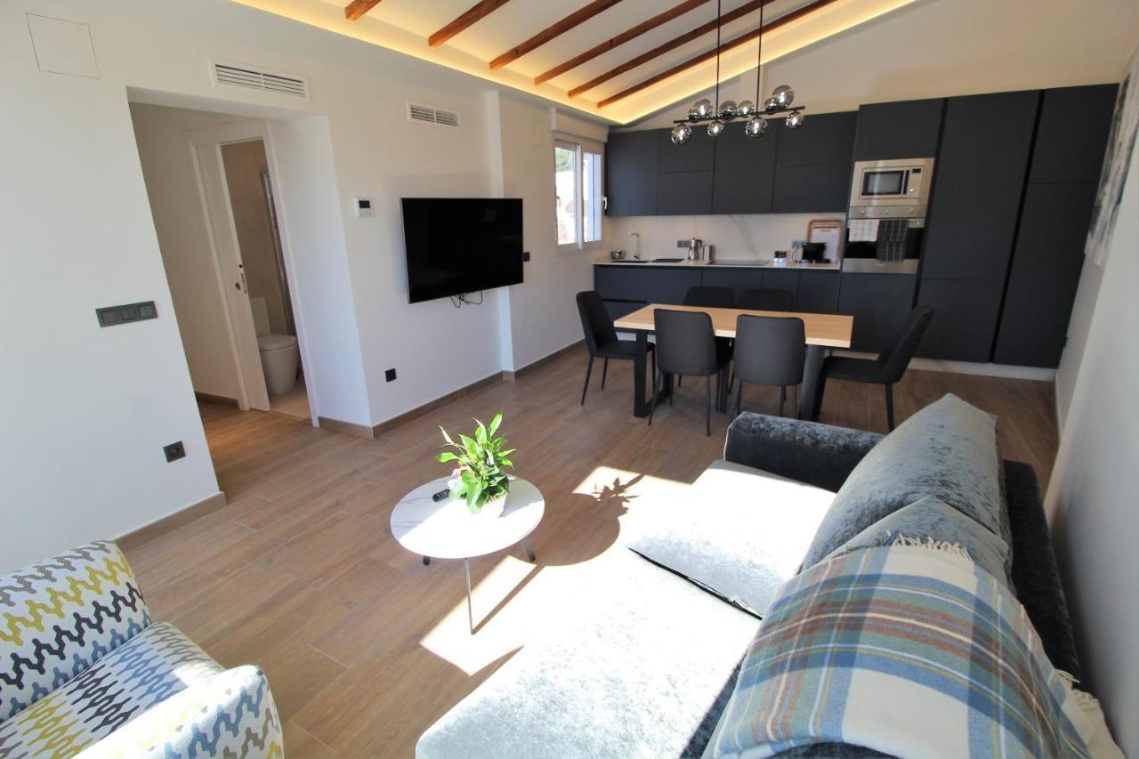 Apartmán Atico Loft De Lujo Con Terraza Espectacular Y Vista A Los 2 Castillos Alicante Exteriér fotografie